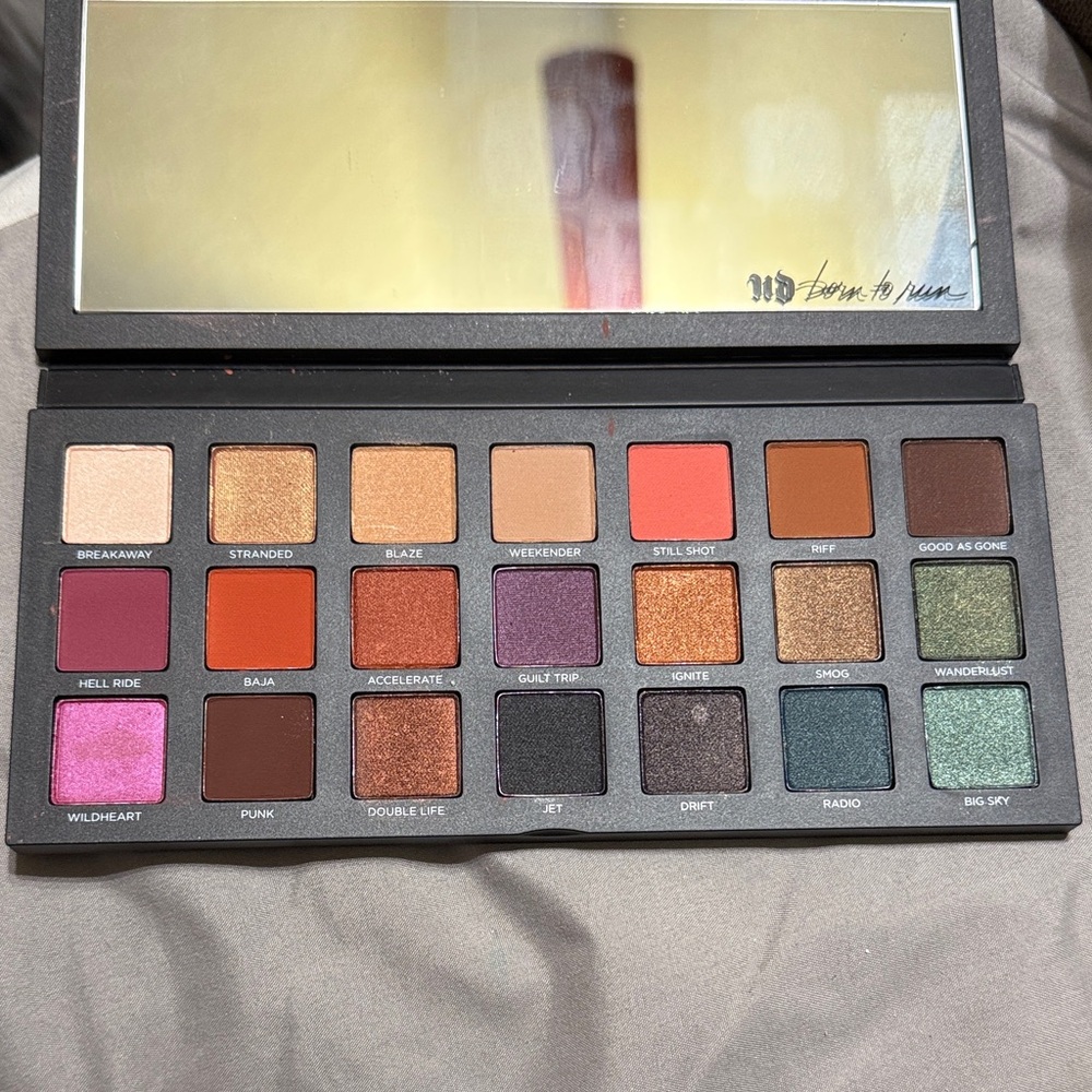 Urban Decay Eyeshadow Palette with Rich Hues